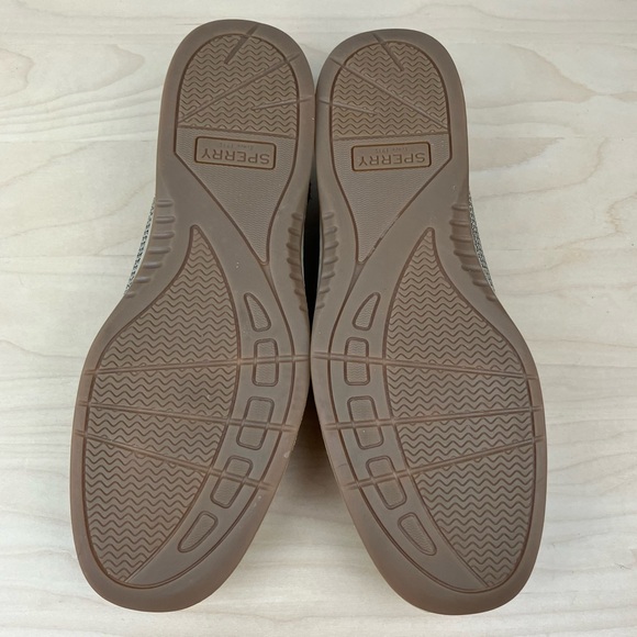 Sperry Top-Sider Women’s Size 8.0 Angelfish Brown Leather Slip On Boat Shoes - Picture 8 of 10